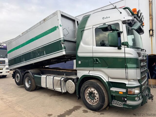 Ανατρεπόμενο φορτηγό Scania R480 **ALU TIPPER-BELGIAN ORIGNE**