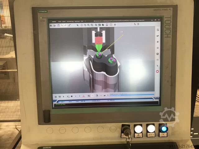 3D CNC-trådbukkemaskine BLM-GROUP E-FLEX