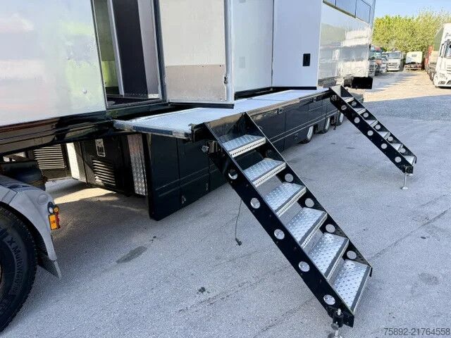 Furgone trasportatore di auto Addcliffe Eng /Motorsport/Rennsportauflieger