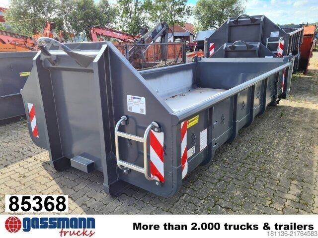 Afzetcontainer  Abrollcontainer mit Klappe ca. 9m³, überfahrbar,