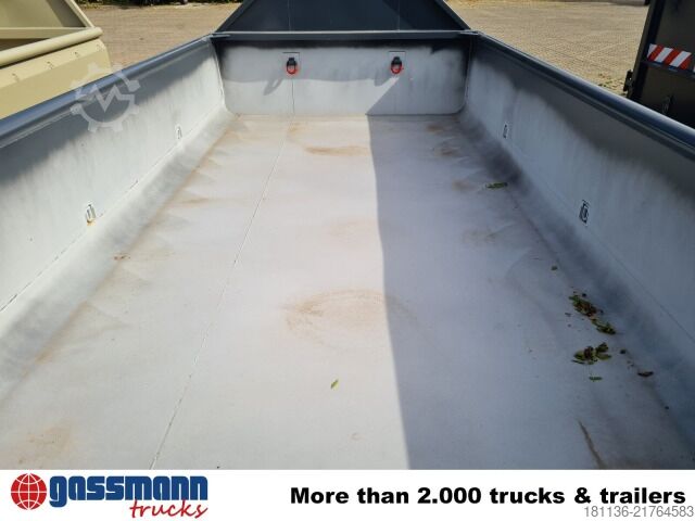 Afzetcontainer  Abrollcontainer mit Klappe ca. 9m³, überfahrbar,