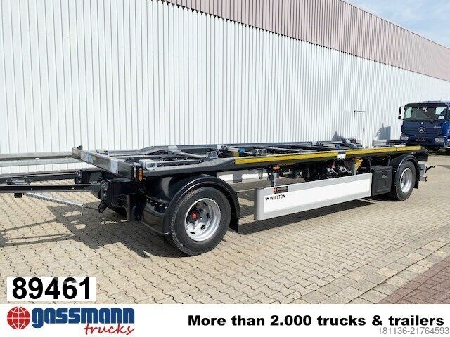 Ρυμουλκούμενο roll off Wielton PS2P70B Abrollanhänger bis 7,25 m Behälter