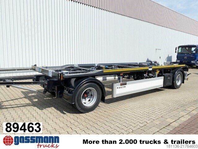 Ρυμουλκούμενο roll off Wielton PS2P70B Abrollanhänger bis 7,25 m Behälter