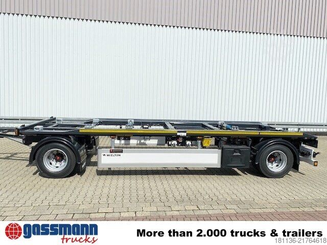 Ρυμουλκούμενο roll off Wielton PS2P70B Abrollanhänger bis 7,25 m Behälter