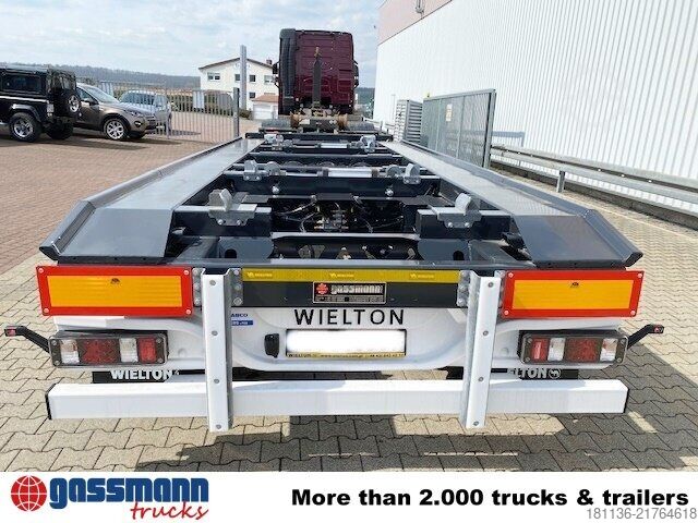 Ρυμουλκούμενο roll off Wielton PS2P70B Abrollanhänger bis 7,25 m Behälter