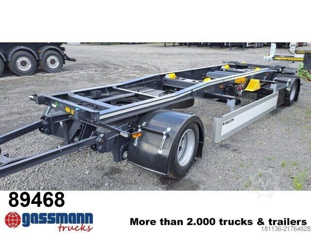 Rimorchio scarrabile Wielton PS2H M3 Schlitten-Abrollanhänger