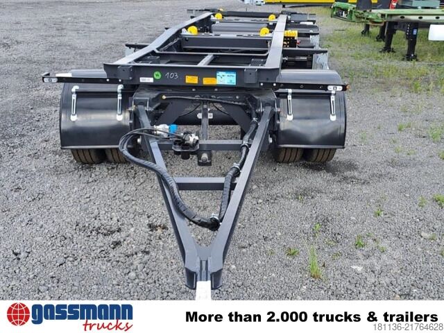 Rimorchio scarrabile Wielton PS2H M3 Schlitten-Abrollanhänger