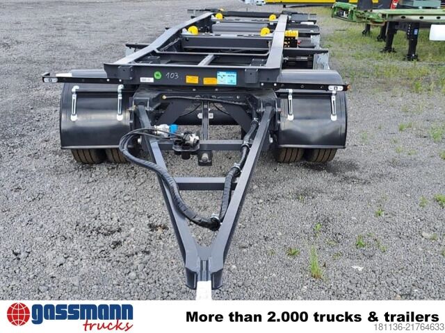 Rimorchio scarrabile Wielton PS2H M3 Schlitten-Abrollanhänger