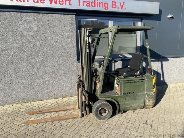 Carretilla elevadora Still EFG1.5 con mástil triplex 400, elevación libre y desplazador lateral, elé STILL Heftruck Still EFG1.5 triplo 400 freelift/sideshif