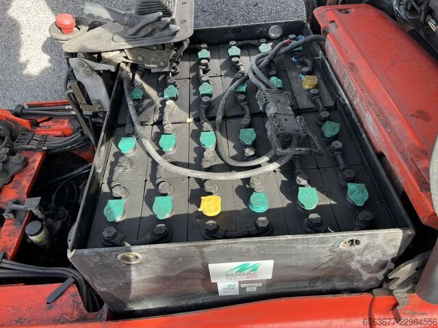 Carretilla elevadora Linde E20P, Linde E20P duplex 400, desplazador lateral, eléctrica. LINDE E20P Heftruck Linde E20P Duplo 400 Sideshift elekt