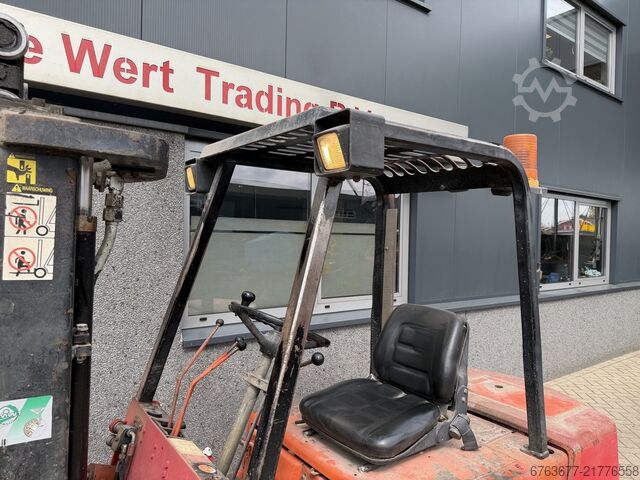Chariot élévateur Hyster H2.50XL triplex 425 levée libre ISUZU DIESEL HYSTER H2.50XL triplo425 freelift ISUZU DIESEL heftruck