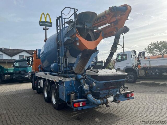 Betonpompwagen MERCEDES-BENZ Arocs 3240 B 8x4 Pumi Schwing Vector deutsch top