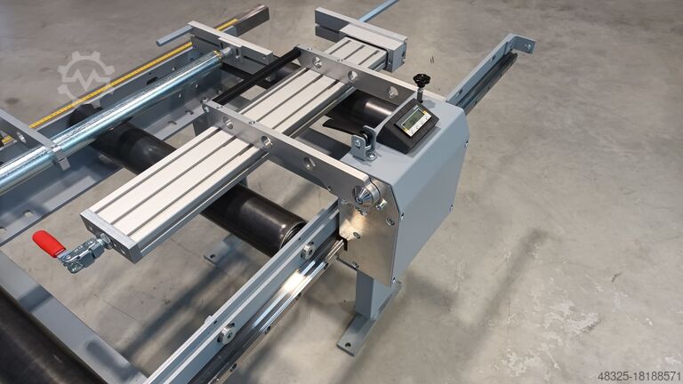 Handmatige meetstop, digitaal display MEBA Metall-Bandsägemaschinen GmbH Messanschlag MLD, digital