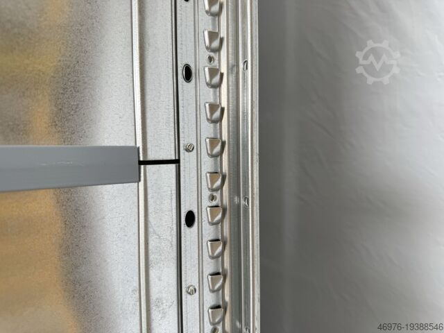 Magazzino automatico con scaffalature alte, scaffale per casse, scaffalatura a ripiani Dexion HI280 / Regallänge: 3.890 mm / 63x Klappkisten