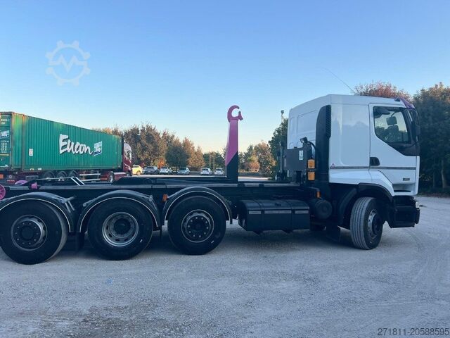 Haakarm vrachtwagen RENAULT RENAULT 420 USATO SCARRABILE 8X2