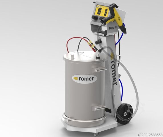 Poros tartály fluidizációval Romer 50 Leasing / Mietkauf