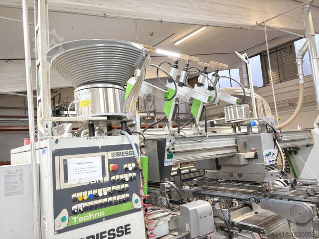 Macchina di perforazione a passaggio BIESSE Techno FDT + SDT
