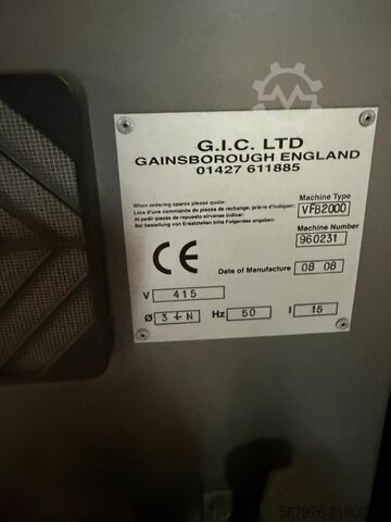 Pakkerilinje Comcount / GIC BFWT Bowl Feeder and VFB2000 Bagger