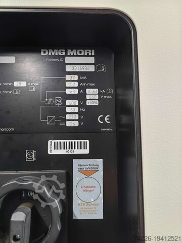 Vertikales Bearbeitungszentrum DMG MORI 600V