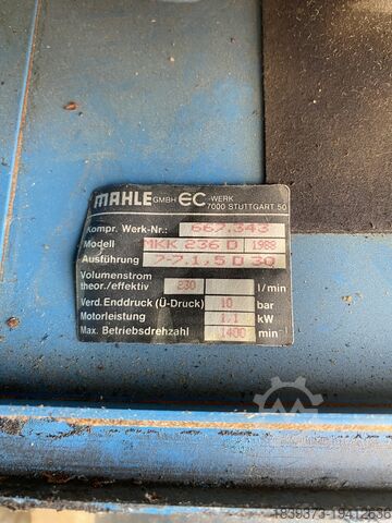Compresor de tornillo Mahle MKK 236 D