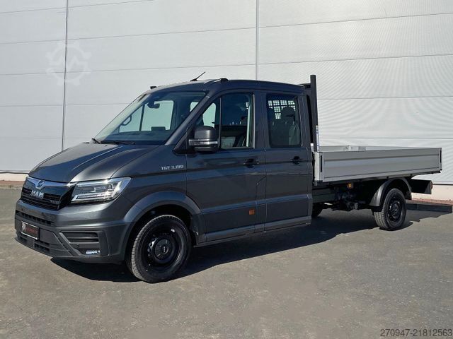 Pick-up varevogn MAN TGE 3.180 Pritsche DOKA LR KAMERA AHK SITZHZ