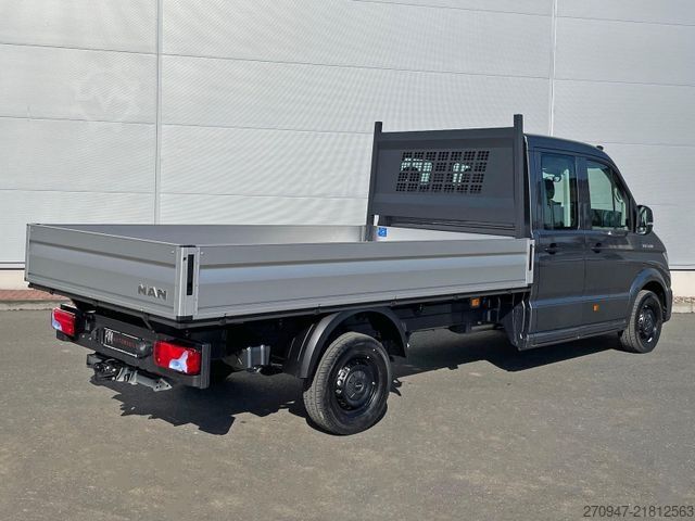 Pick-up varevogn MAN TGE 3.180 Pritsche DOKA LR KAMERA AHK SITZHZ