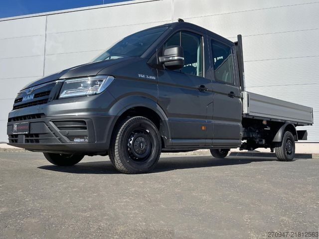 Pick-up varevogn MAN TGE 3.180 Pritsche DOKA LR KAMERA AHK SITZHZ