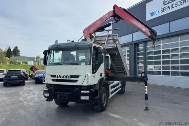 Camion benne IVECO Trakker 410 4x2 Fassi 175-3