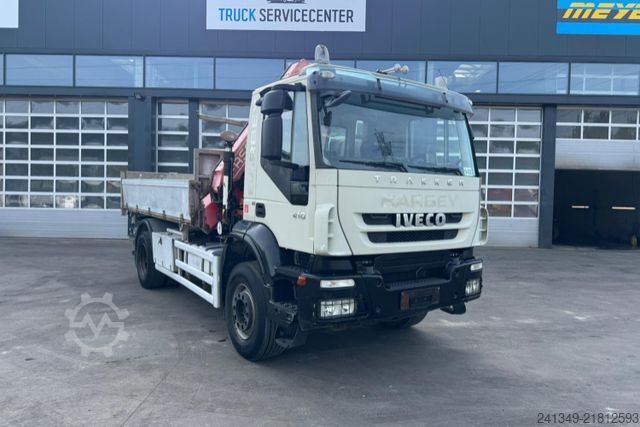 Camion benne IVECO Trakker 410 4x2 Fassi 175-3