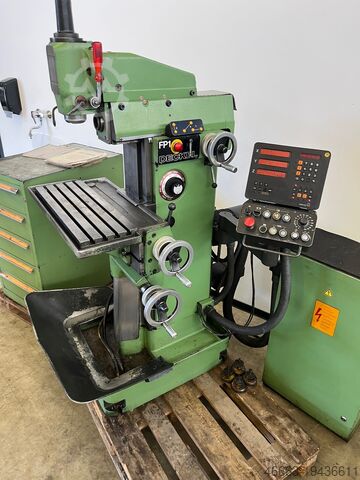 Ενεργητική ψηφιακή φρέζα + αξεσουάρ Deckel FP1