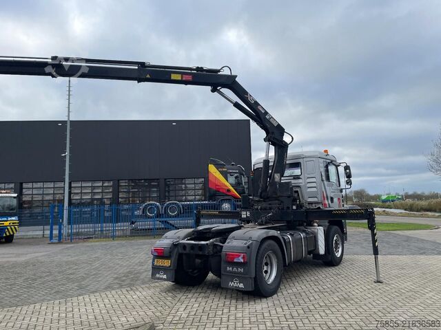 Standard-SZM MAN TGA 18.310 Hiab 166 E-3 HIDUO Crane-Kran + Remo...