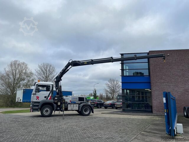 Standard-SZM MAN TGA 18.310 Hiab 166 E-3 HIDUO Crane-Kran + Remo...