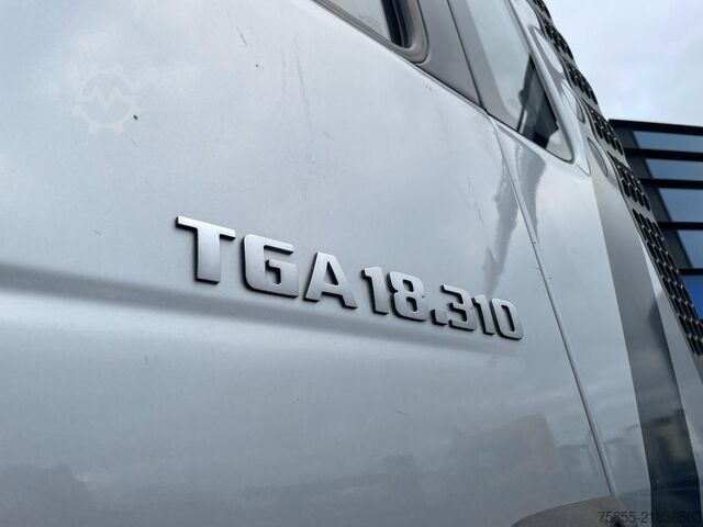 Standard-SZM MAN TGA 18.310 Hiab 166 E-3 HIDUO Crane-Kran + Remo...