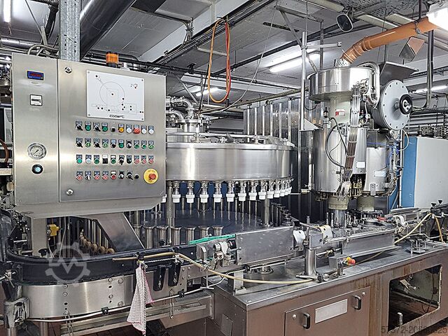 Linha de engarrafamento Kettner/Krones/Heuft/Cobert/SWC/NIKO Blitzpac A35 T1/K 671-069/Spectrum Inline IRProntomatic K090-A43/