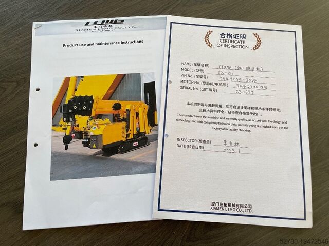 Minikraan LTMG CS 05