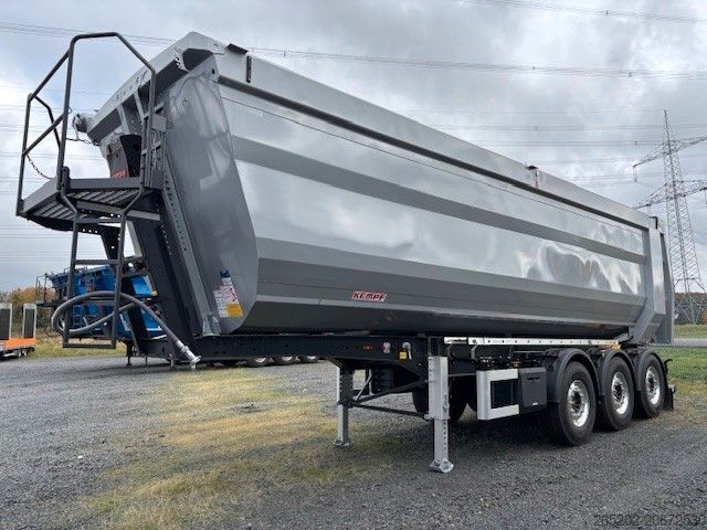 Kipper Auflieger KEMPF Stahlhalbschalenmulde 3x9t, SKM 36/3 SR, 41 cbm