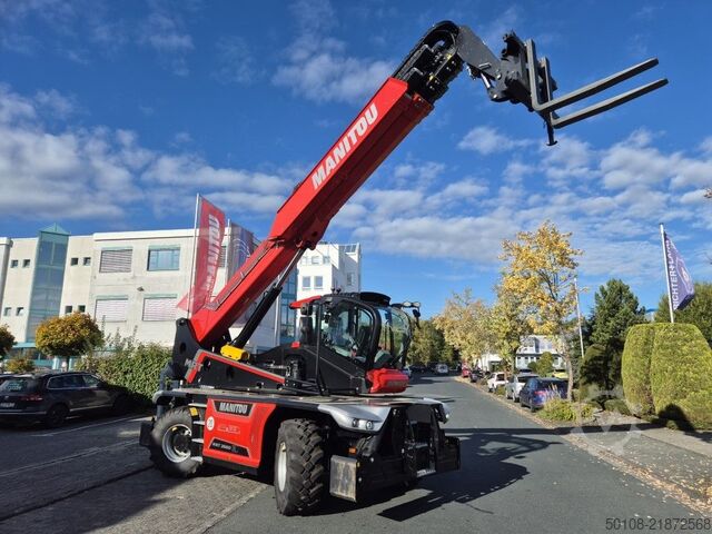 Dönebilen teleskopik forklift Manitou MRT 2660 radio drive