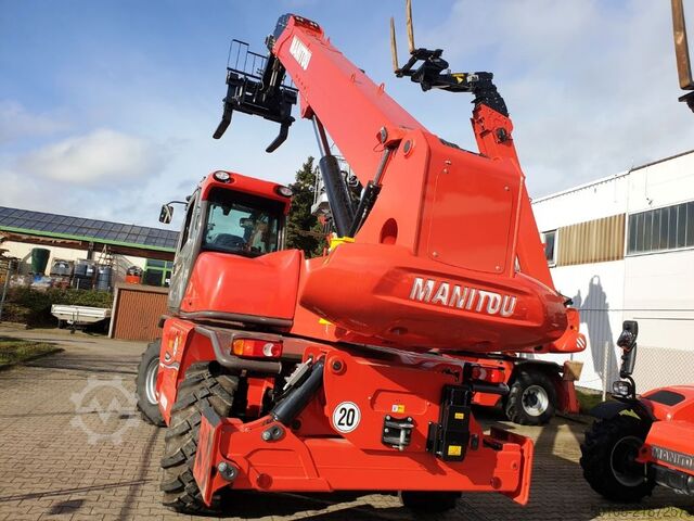 Dönebilen teleskopik forklift Manitou MRT 2470+ Privilege AC Klima