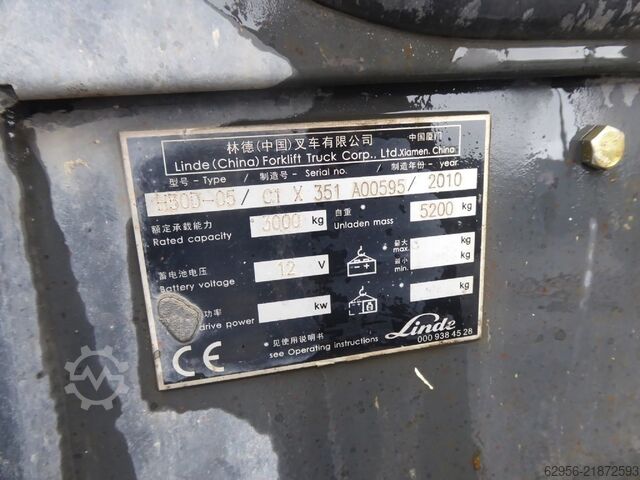 Dizel forkliftler Linde H30D-05