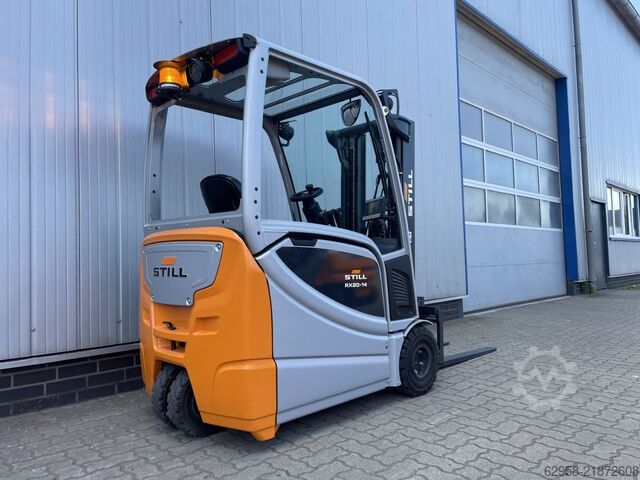 Elektrisk 3 -hjulet gaffeltruck Still RX20-14C | Nur 238 Bst.