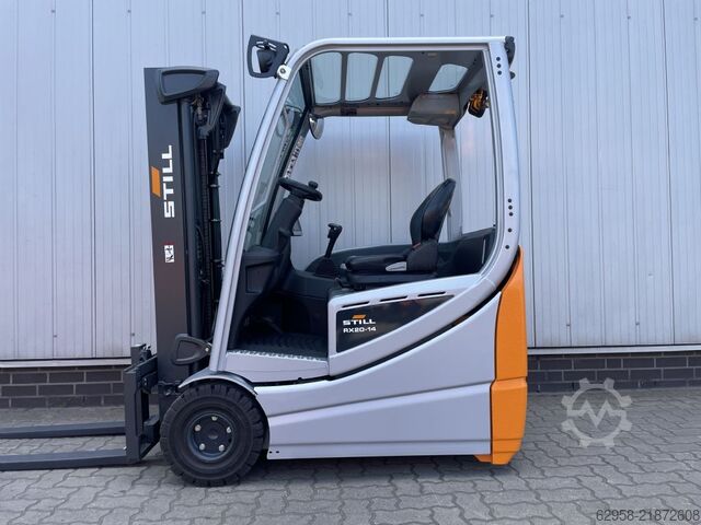 Elektrisk 3 -hjulet gaffeltruck Still RX20-14C | Nur 238 Bst.