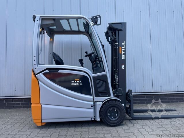 Elektrisk 3 -hjulet gaffeltruck Still RX20-14C | Nur 238 Bst.
