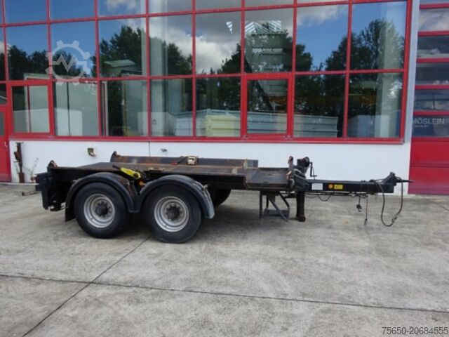 Reboque silo Hueffermann HTM13 13 t Tandem- Absetztmulden Anhänger