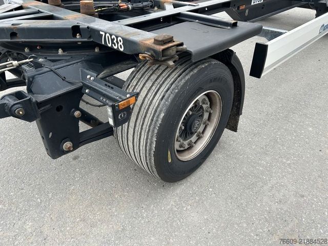 Lastväxlarsläp KRONE 2 Achswechselfahrgestell, Typ: MAXI AZW 18 eL3B7