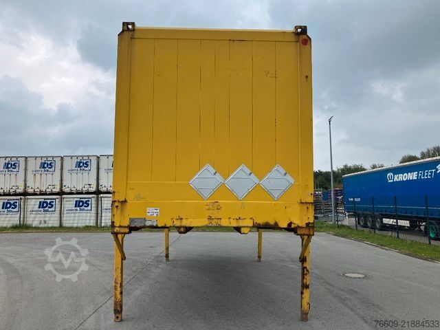 Değiştirme kasalı treyler KRONE Wechselbrücke Koffer