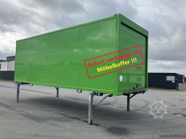 Reboque de carroçaria intercambiável SPIER Wechselbrücke Koffer