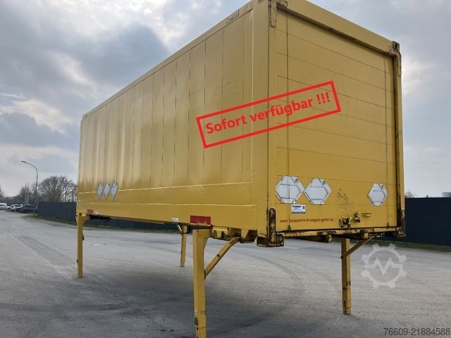 Reboque de carroçaria intercambiável KRONE Wechselbrücke Koffer