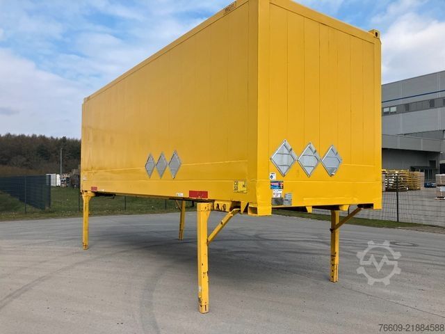 Reboque de carroçaria intercambiável KRONE Wechselbrücke Koffer