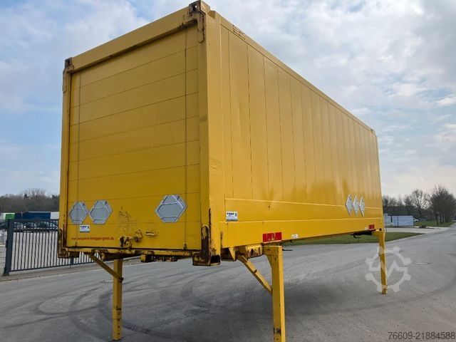Reboque de carroçaria intercambiável KRONE Wechselbrücke Koffer
