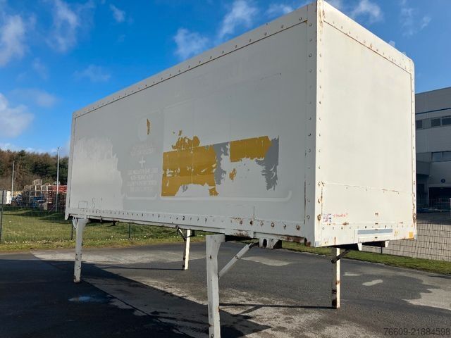 Reboque de carroçaria intercambiável  Wechselbrücke Koffer